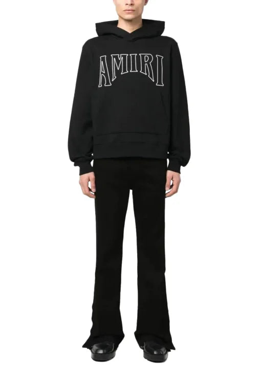 AMIRI PRINTED BLACK HOODIE