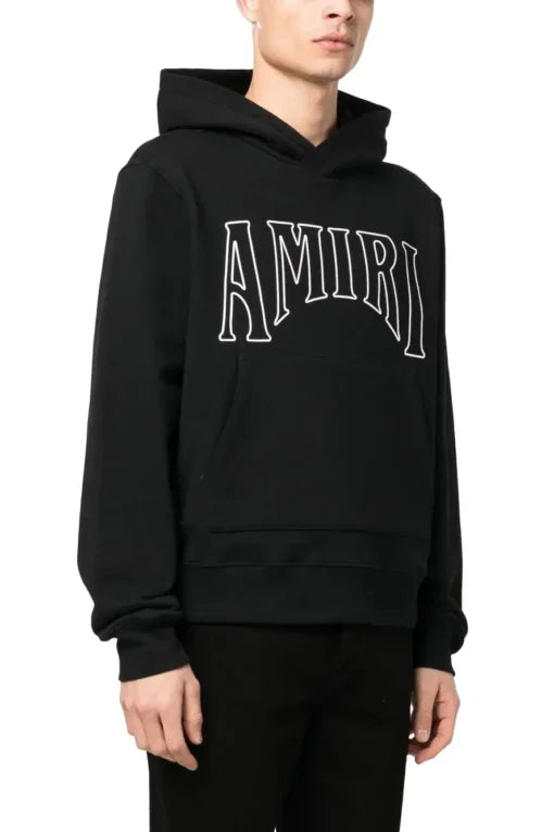 AMIRI PRINTED BLACK HOODIE