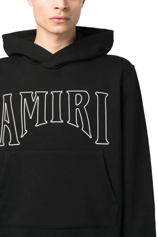 AMIRI PRINTED BLACK HOODIE