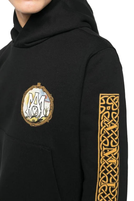 AMIRI ALCHEMY BLACK HOODIE
