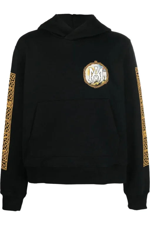 AMIRI ALCHEMY BLACK HOODIE