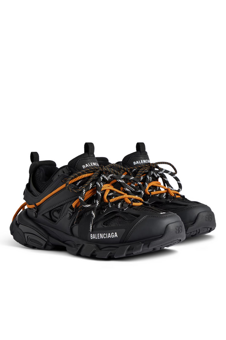 BALENCIAGA TRAIL LACES BLACK SNEAKERS