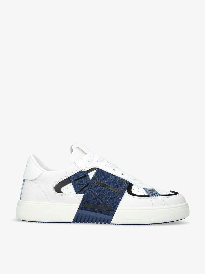 VALENTINO GARAVANI DENIM LOW-TOP SNEAKERS