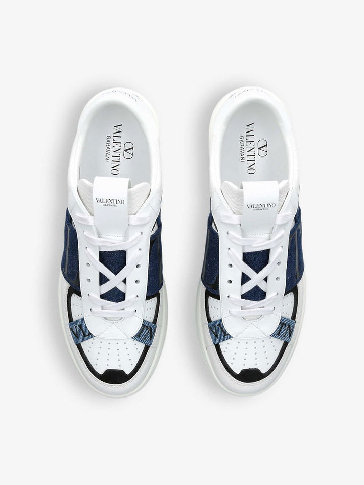 VALENTINO GARAVANI DENIM LOW-TOP SNEAKERS