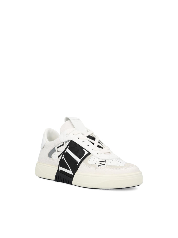 VALENTINO GARAVANI WHITE & BLACK SNEAKERS