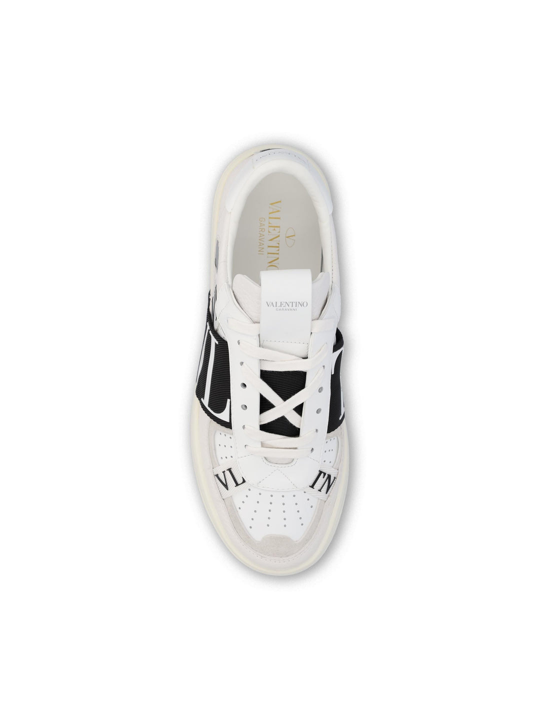 VALENTINO GARAVANI WHITE & BLACK SNEAKERS
