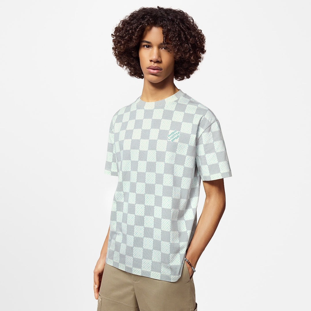 LOUIS VUITTON DAMIER MONOGRAM T-SHIRT