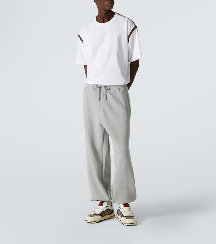 GUCCI WHITE COTTON T-SHIRT