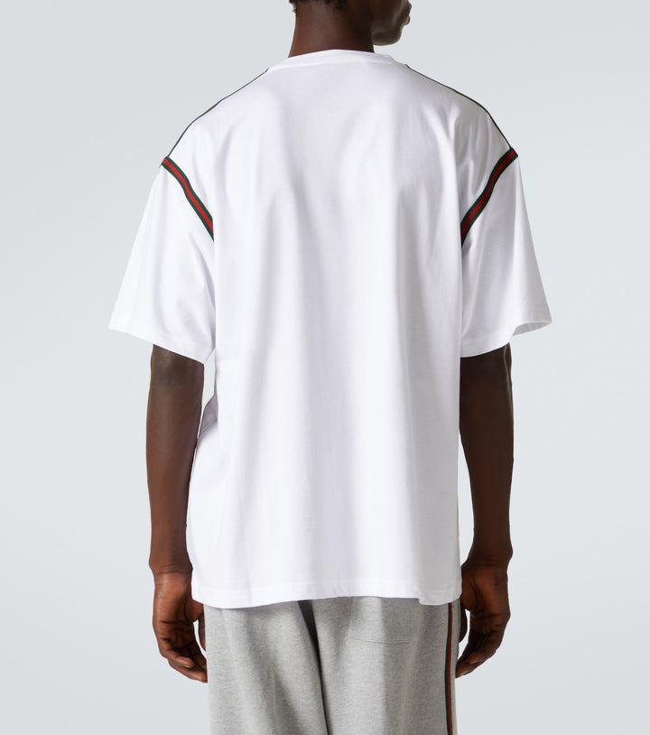 GUCCI WHITE COTTON T-SHIRT