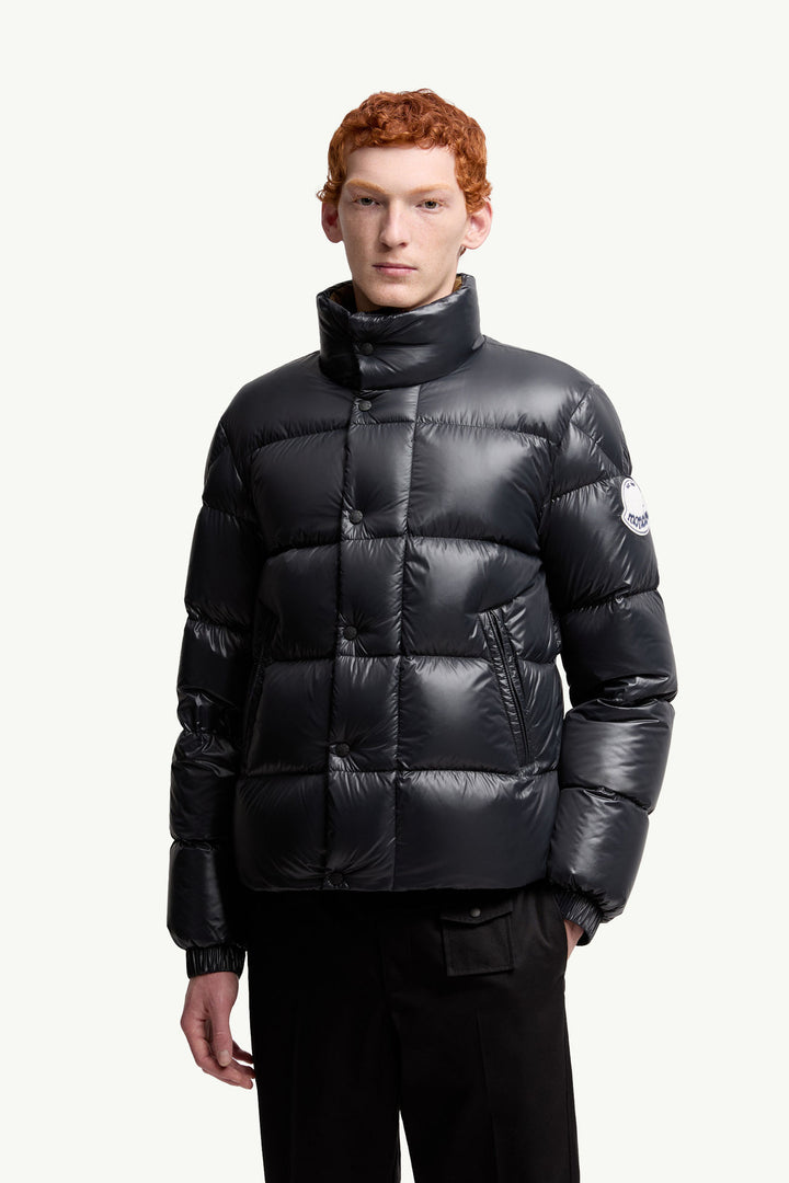 MONCLER NAVY DOWN JACKET PUFFER