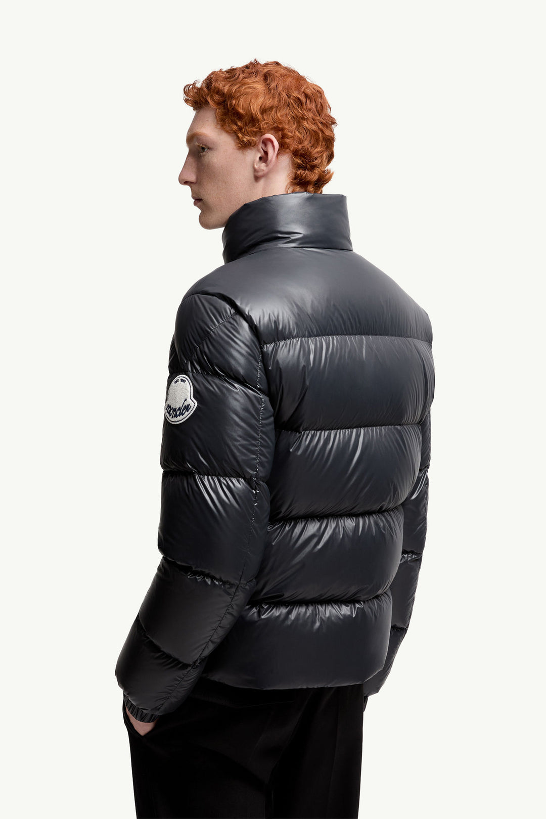 MONCLER NAVY DOWN JACKET PUFFER