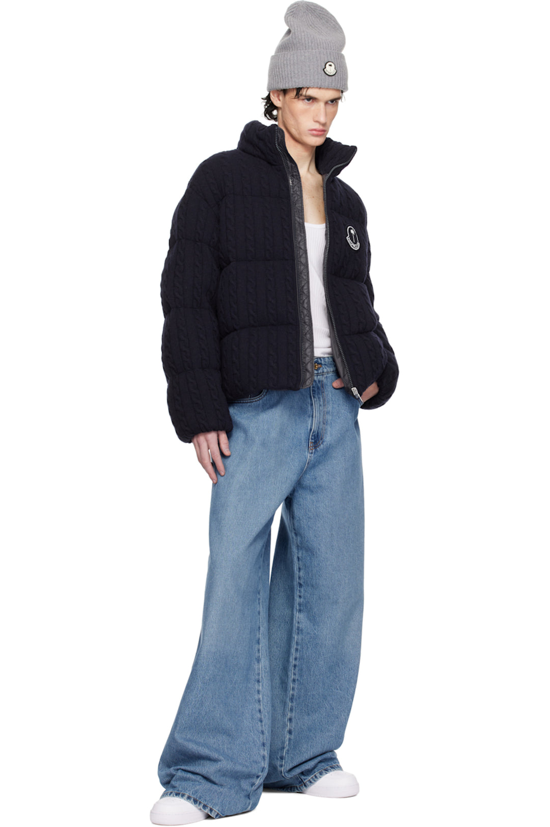 MONCLER X PALM ANGELS DOWN JACKET PUFFER