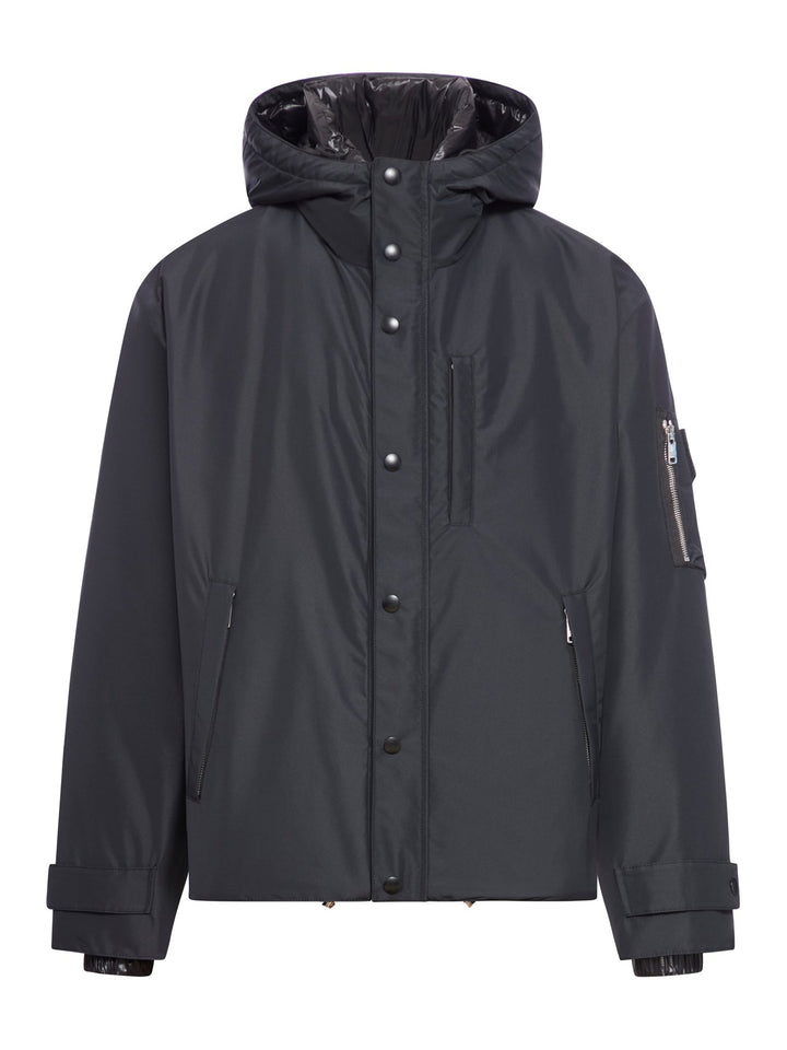PRADA TECHNICAL WINTER JACKET BLACK