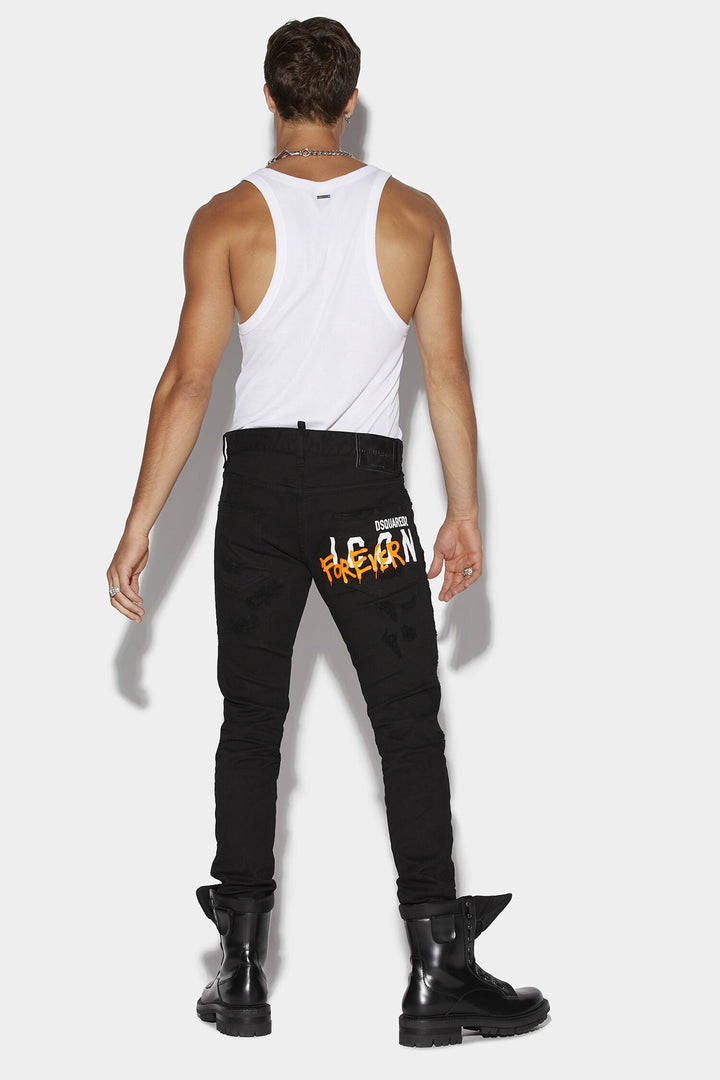 DSQUARED2 FOREVER BLACK JEANS