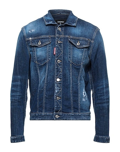 DSQUARED2 DENIM PATCHED JACKET