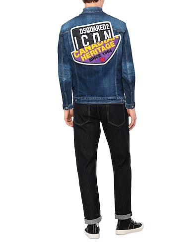 DSQUARED2 DENIM PATCHED JACKET