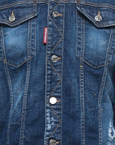 DSQUARED2 DENIM PATCHED JACKET