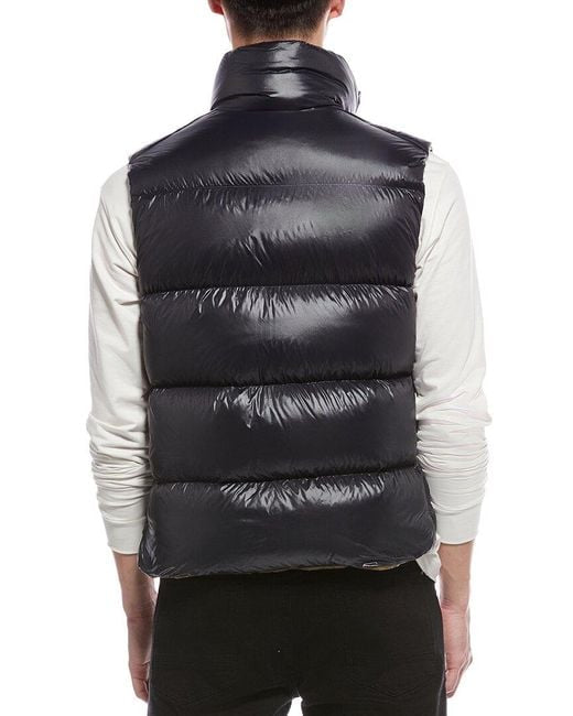 MONCLER LIPSI DOWN BLUE VEST