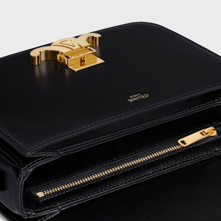 CELINE TEEN TRIOMPHE BAG IN SHINY CALFSKIN