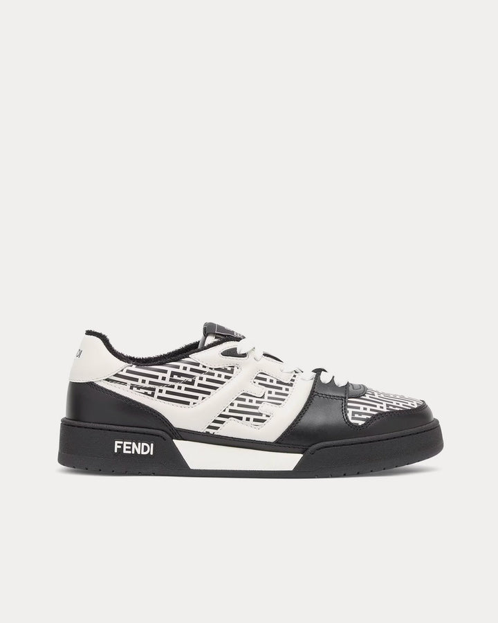 FENDI MATCH WHITE & BLACK SNEAKERS