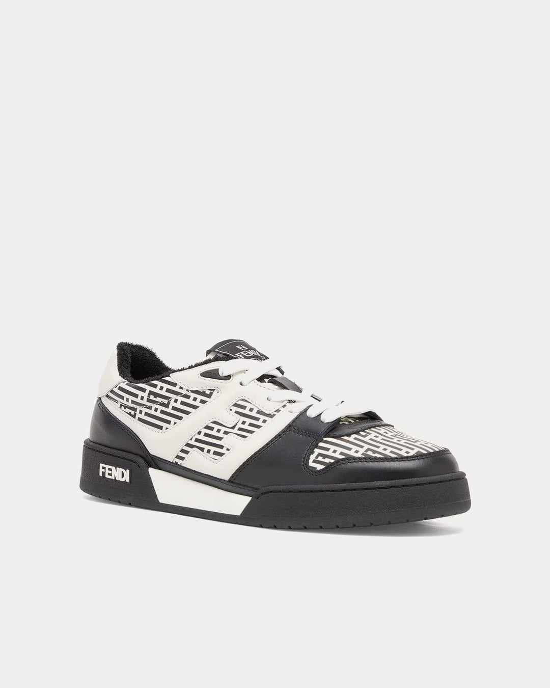FENDI MATCH WHITE & BLACK SNEAKERS