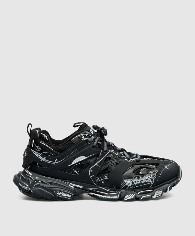 BALENCIAGA TRACK PAINTED SNEAKERS