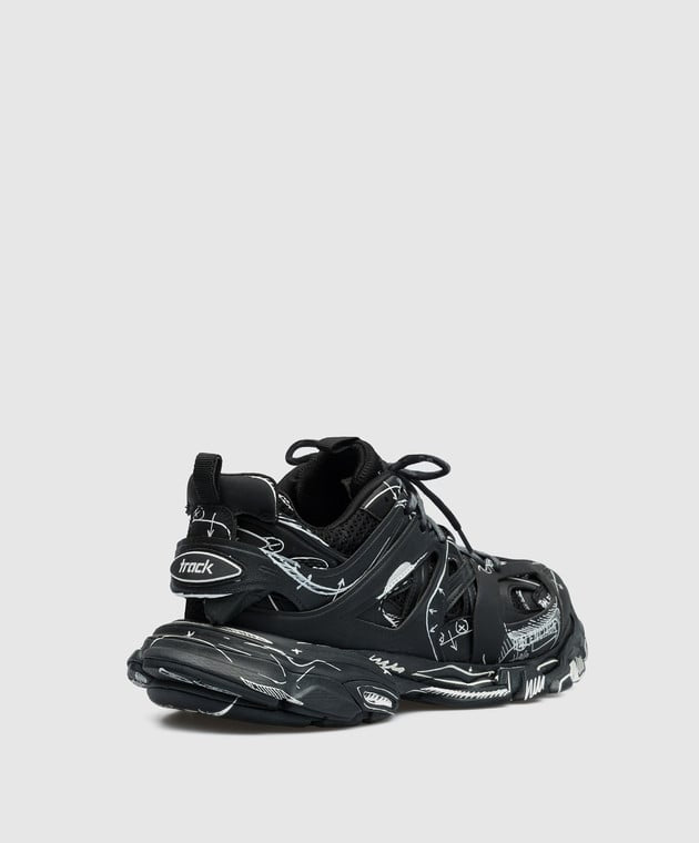 BALENCIAGA TRACK PAINTED SNEAKERS