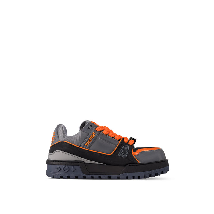 LOUIS VUITTON TRAINER MAXI ORANGE & GREY