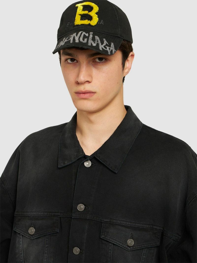BALENCIAGA PATCHED CAP