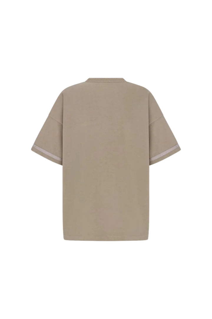 DIOR STONE ISLAND BEIGE T-SHIRT