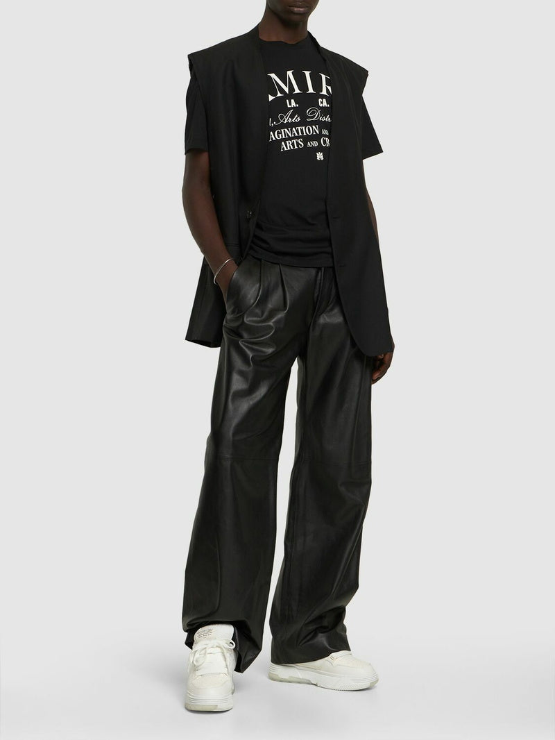 AMIRI ARTS BLACK T-SHIRT