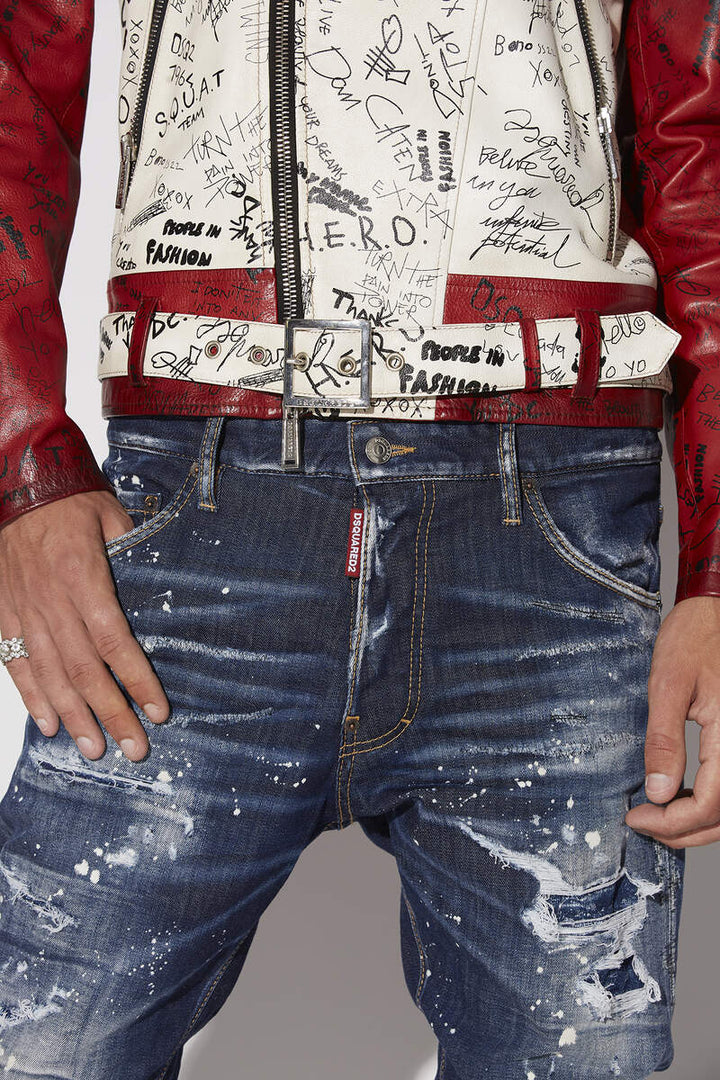 Dsquared2 Ripped Denim Jeans