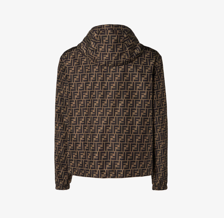 FENDI REVERSIBLE NYLON WINDBREAKER JACKET