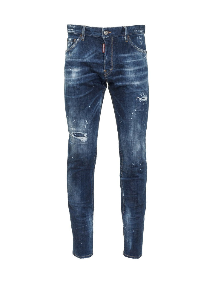 Dsquared2 Sprayed Denim Jeans