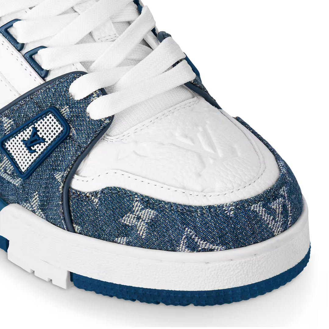 LOUIS VUITTON TRAINER SNEAKERS DENIM